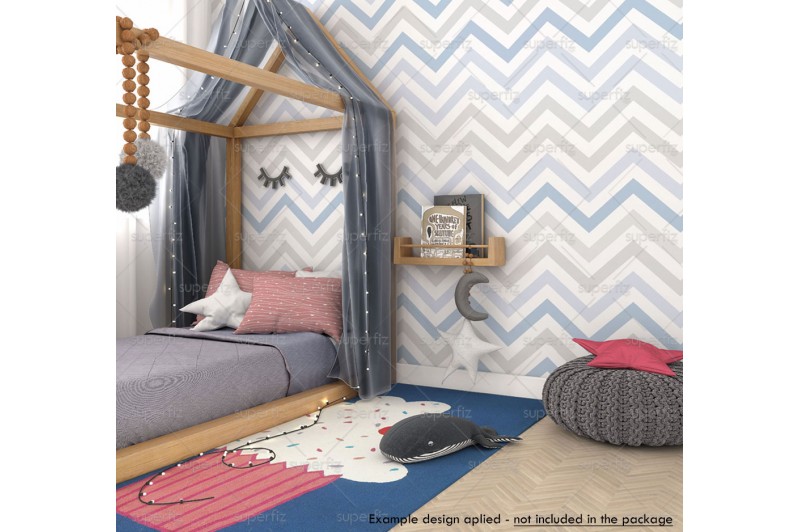Mockup de Quarto Infantil para trocar a superfície da parede e tapete