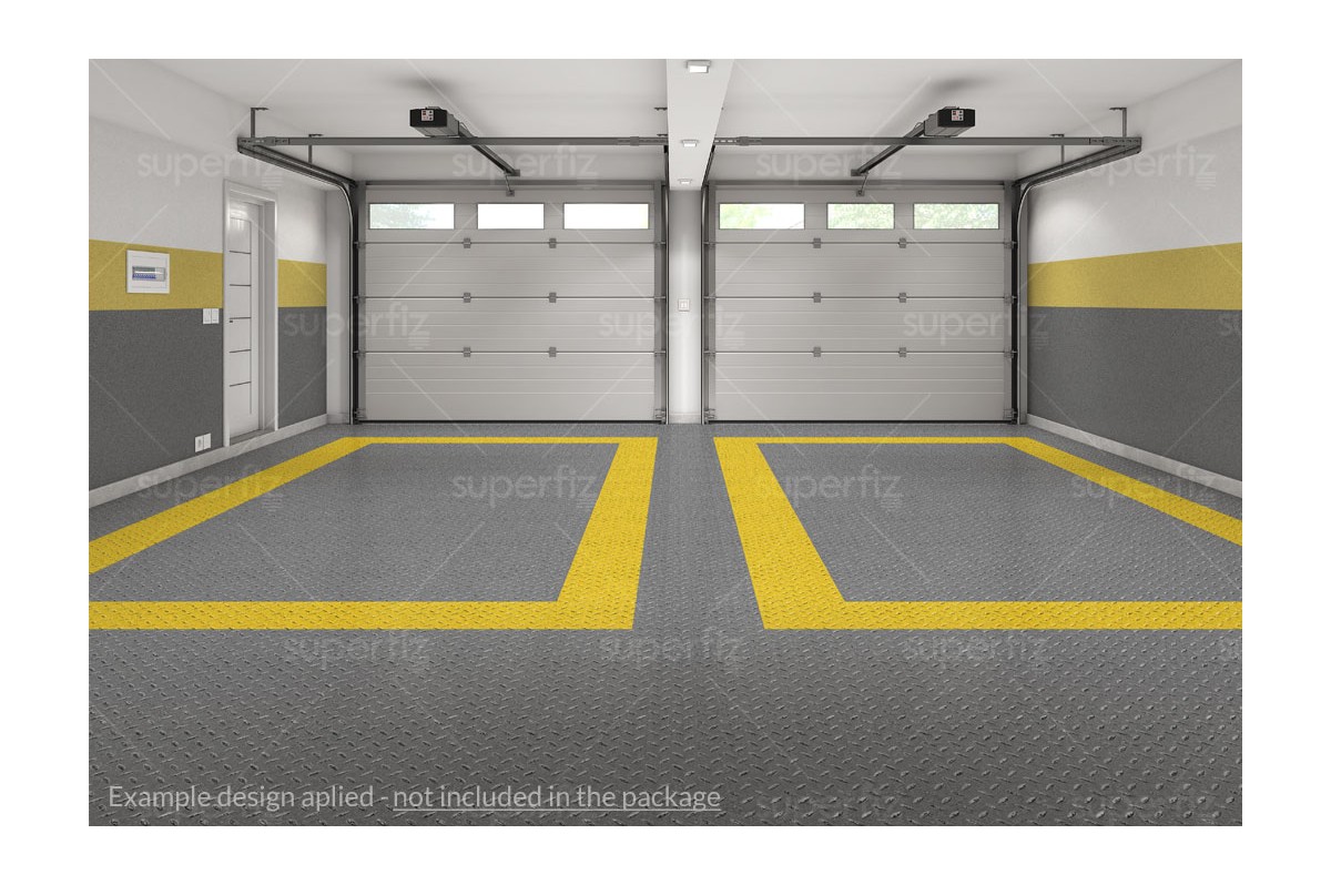 Garage Mockup to change the floor and wall surface