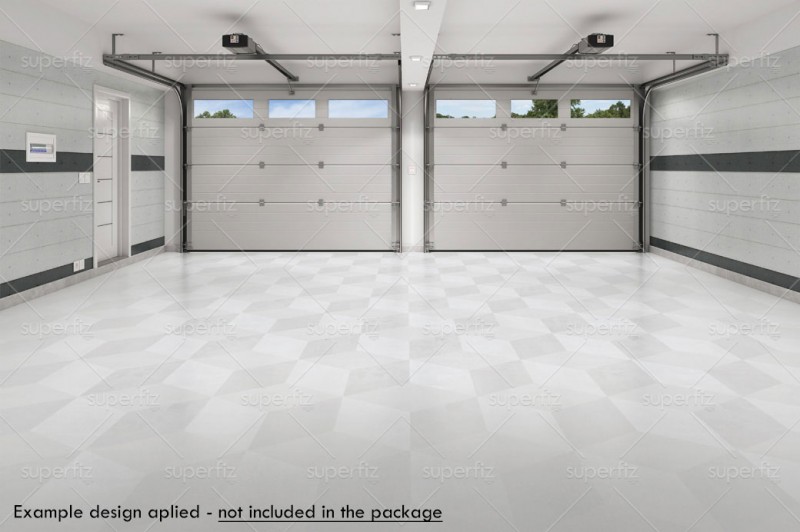 Garage Mockup to change the floor and wall surface