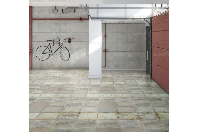 Garage Mockup to change the floor and wall surface