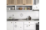 kitchen mockup Wall and cabinet