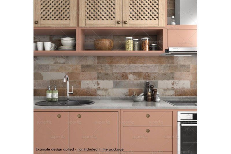 Mockup de Cozinha para trocar a superfície da parede e armário