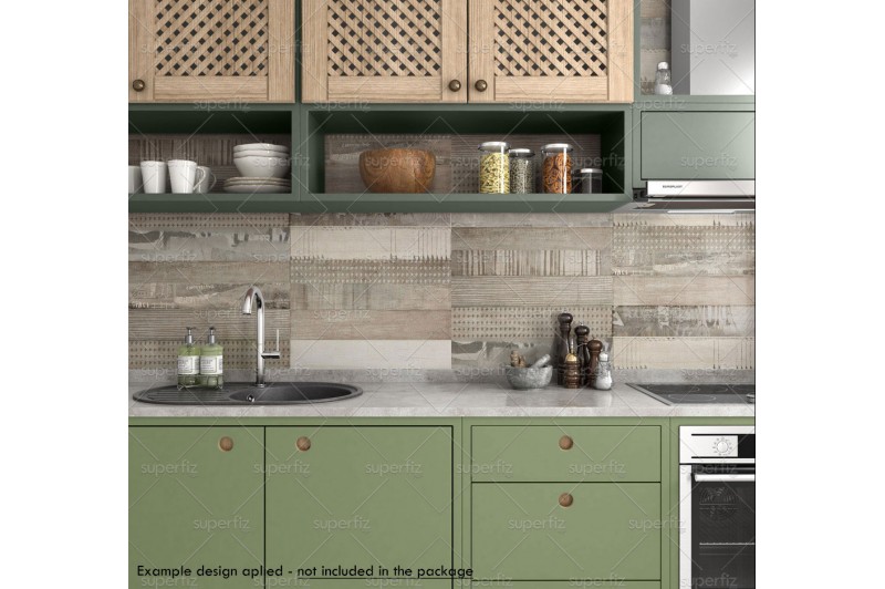 Kitchen Mockup to change the wall and cabinet surface