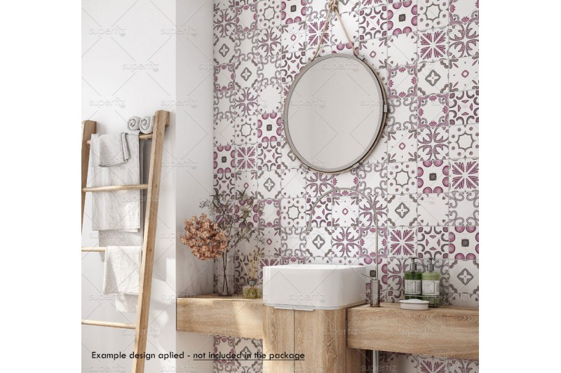 Mockup de Baño para cambiar la superficie de la pared