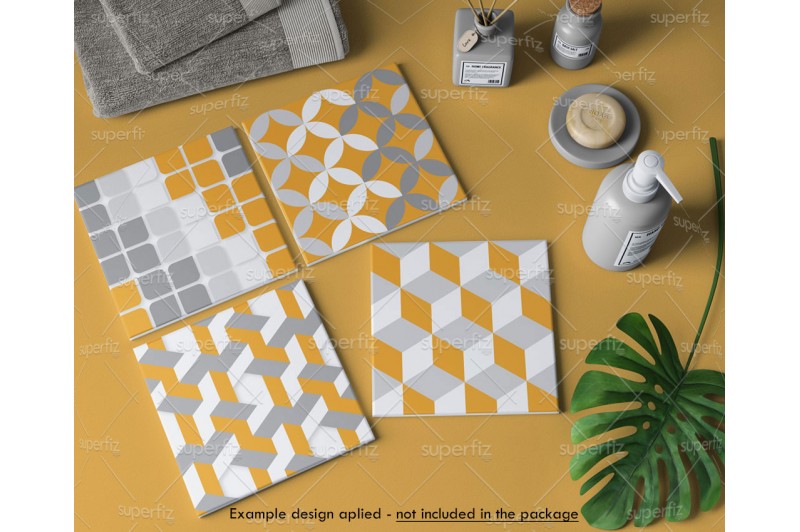 Mockup de Azulejo Quadrado