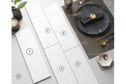 Parquet Ceramic Tile Mockup