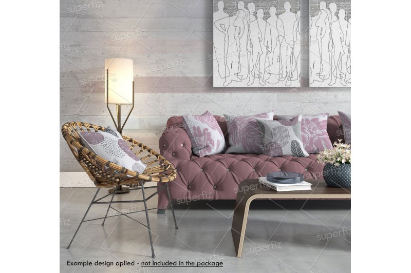 Mockup de Interior para cambiar la superficie de la pared y suelo