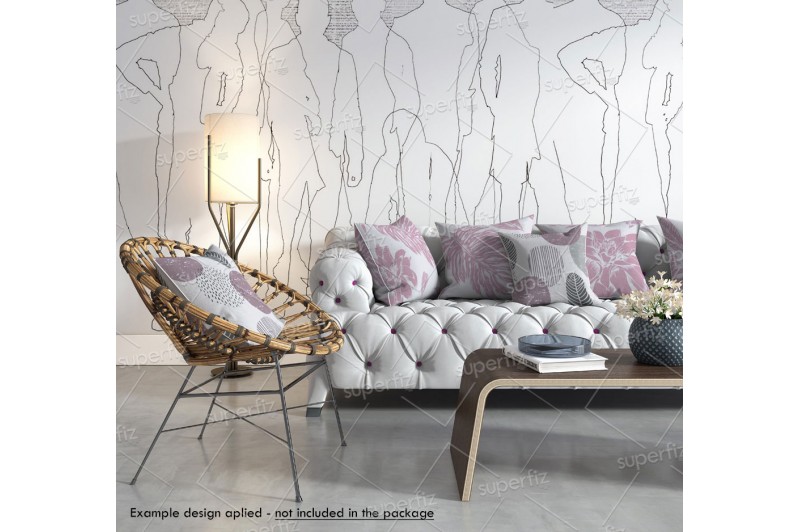 Interior Mockup to change the floor and wall surface