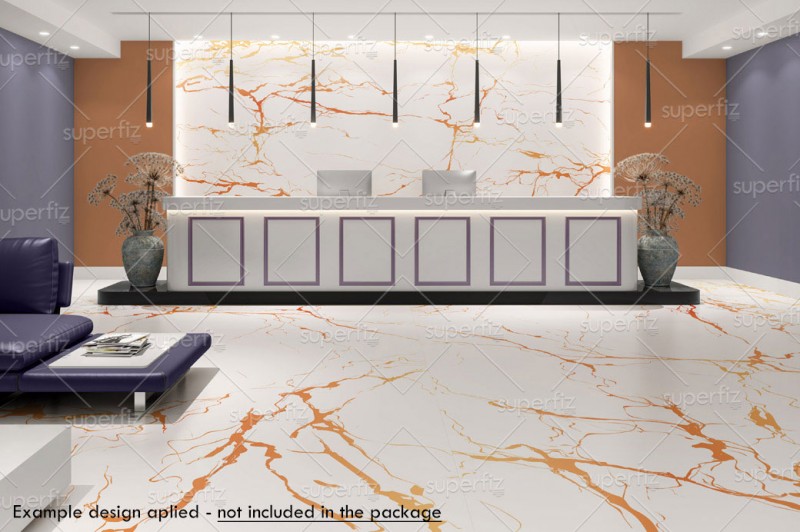 Mockup de Espaço Comercial para trocar a superfície do chão e parede