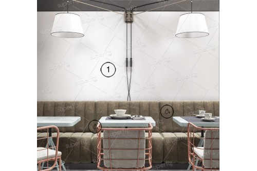 mockup de interior parede