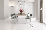 dining room mockup floor wall