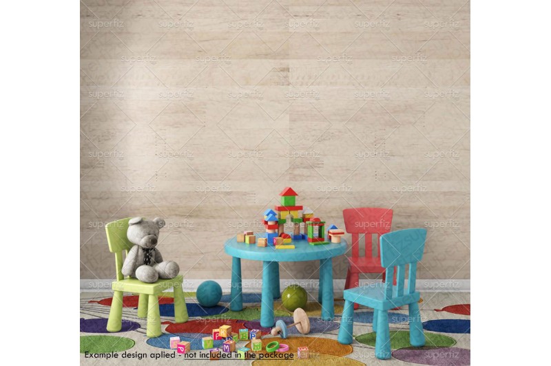 Kids room Mockup to change the wall surface SM114-5