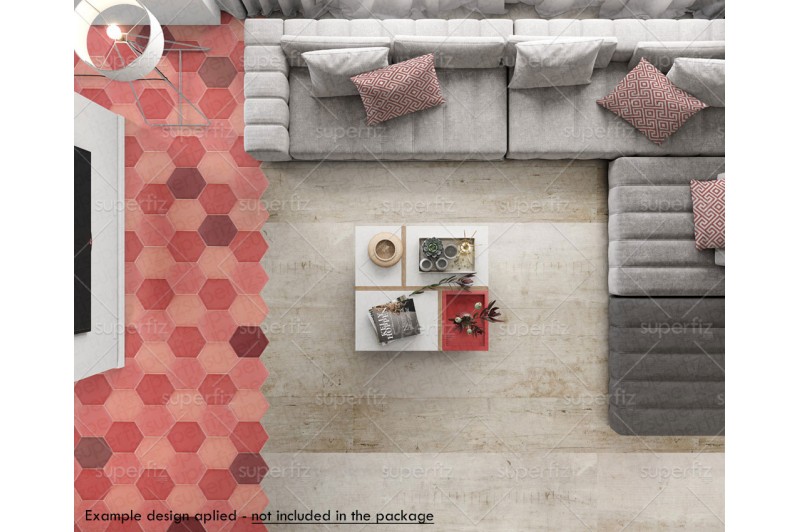 escena de salón editable