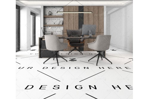 mockup de escritório