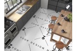 kitchen floor mockup