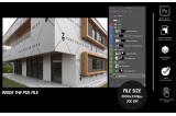 facade psd mockup