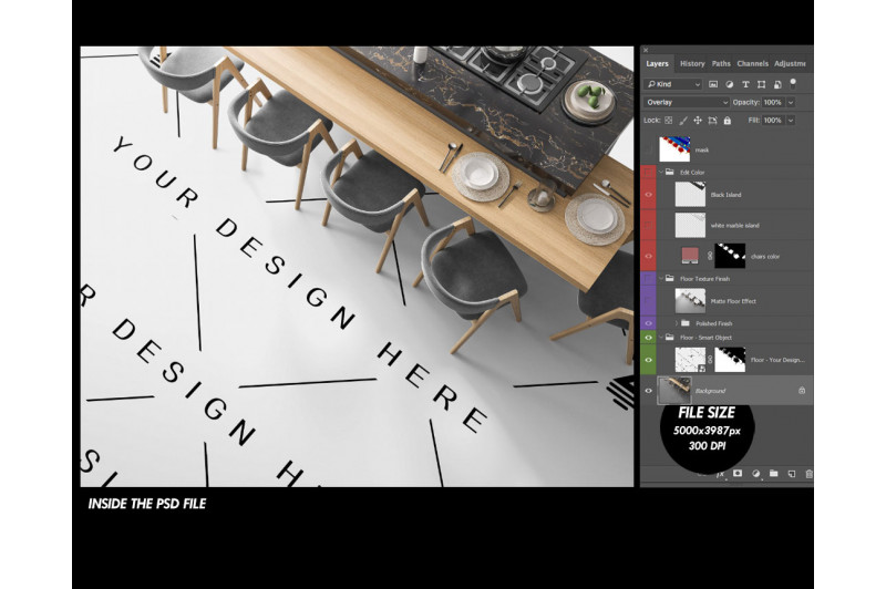 flooring smart object