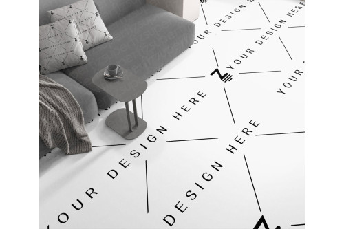 template mockup display floor