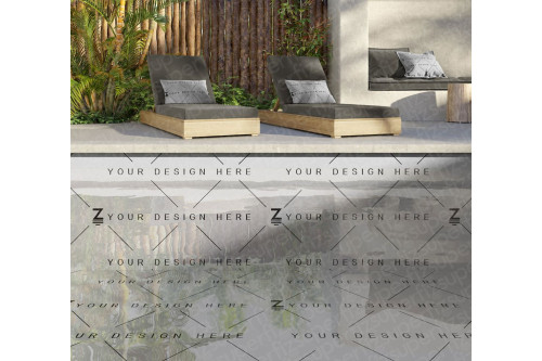 mockup de piscina
