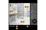 Editable bathroom with smart objects