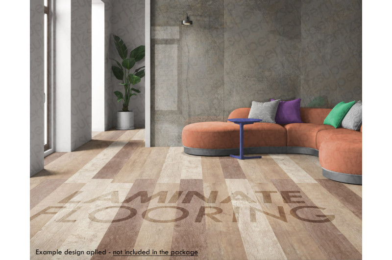 living room scene psd mockup