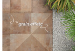 Complete floor tile mockup with grain effect Complete floor tile mockup with grain effect