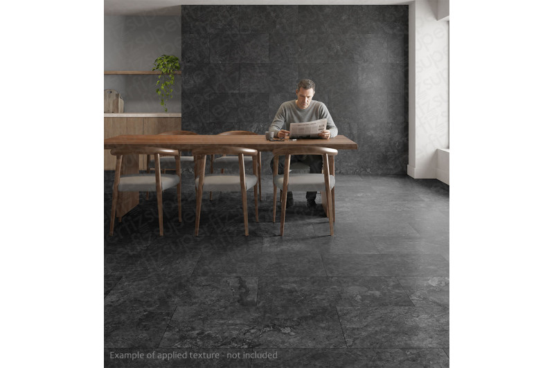 Customizable Dining Room Mockup - Editable Floor & Wall Template SM281