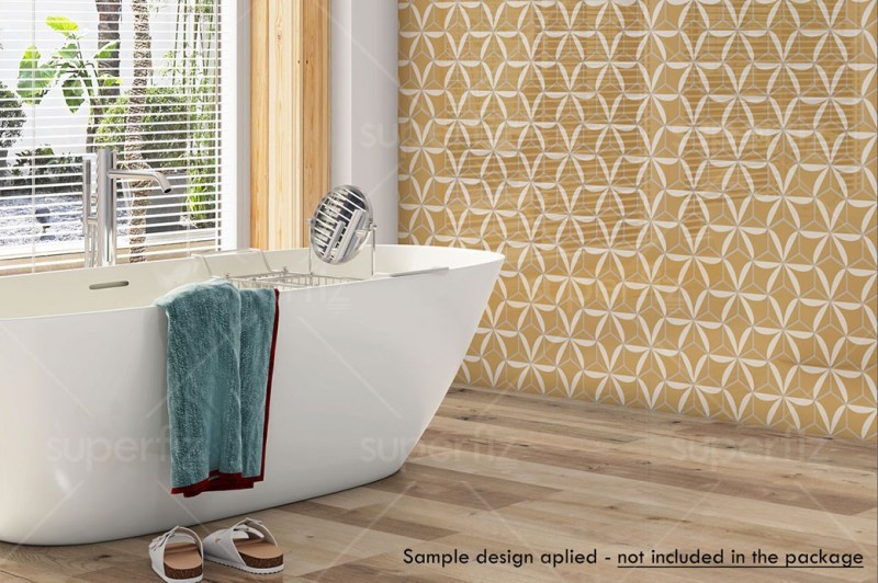 Mockup de Baño para cambiar la superficie del suelo y pared
