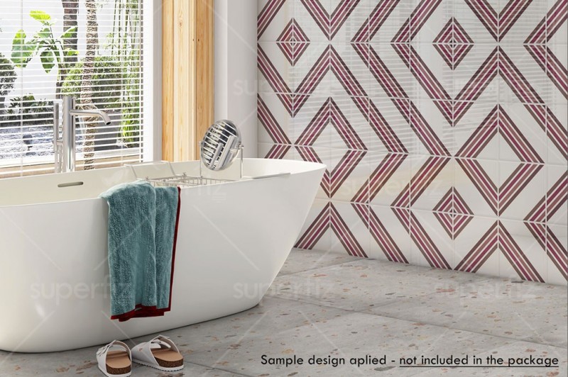 Mockup de Baño para cambiar la superficie del suelo y pared