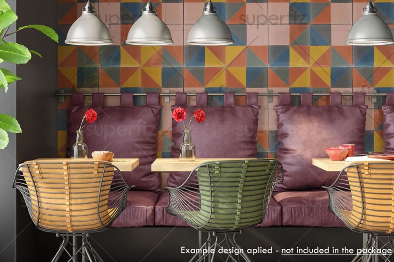 Commercial Mockup to change the wall surface