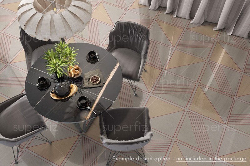 Mockup de Comedor para cambiar la superficie del suelo