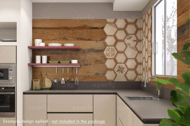 Kitchen Mockup to change the wall surface