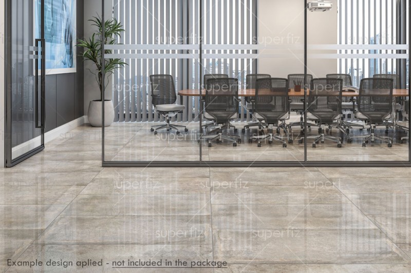 Commercial Mockup to change the floor surface