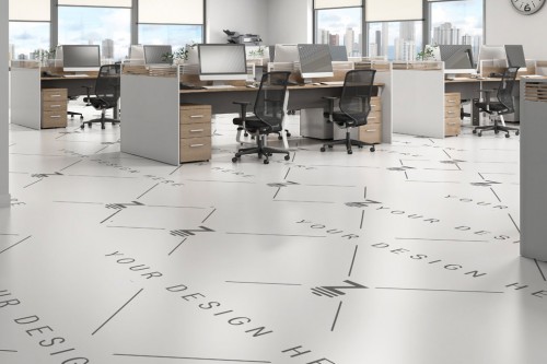 office Mockup Floor