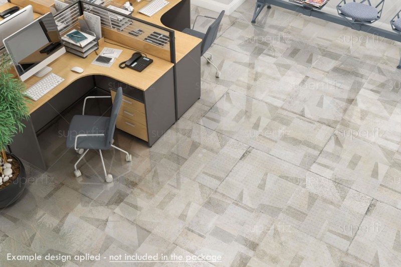 Mockup de Oficina para cambiar la superficie del suelo