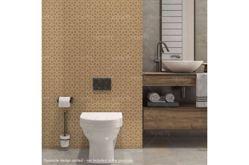 Bathroom Mockup to change the floor and wall surface